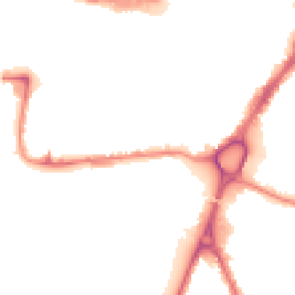 Night-time road noise heatmap for WA1 1HL