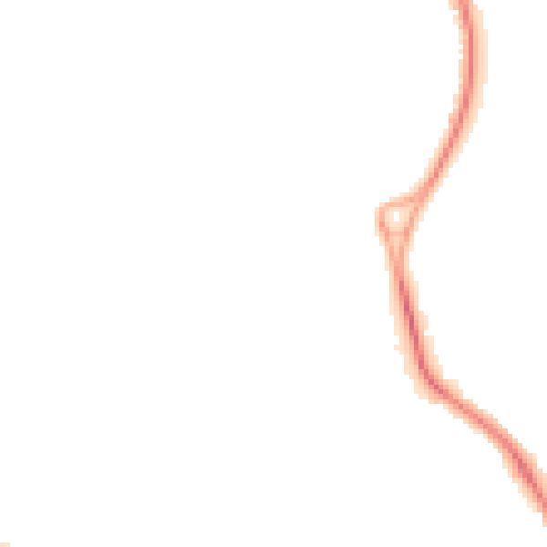 Night-time road noise heatmap for WA1 2GU