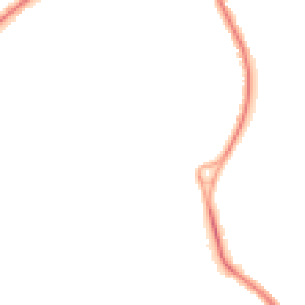 Night-time road noise heatmap for WA1 2GX