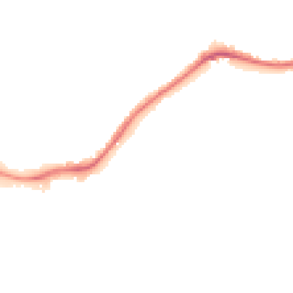 Night-time road noise heatmap for WA1 3AS