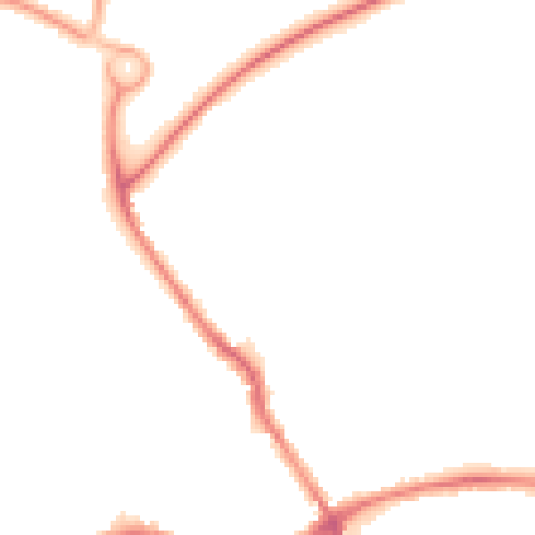 Night-time road noise heatmap for WA1 3DY