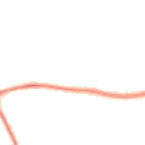 Night-time road noise heatmap for WA1 3EA