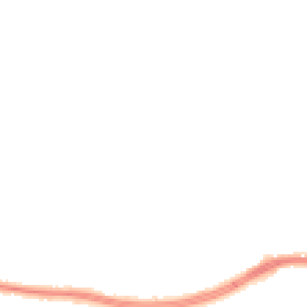 Night-time road noise heatmap for WA1 3TR