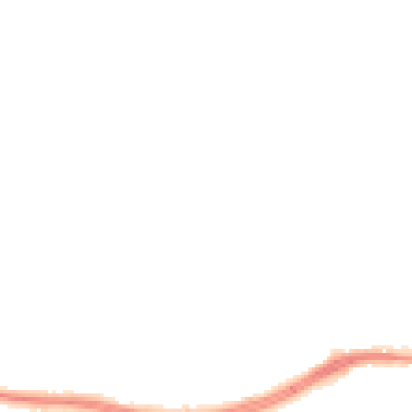 Night-time road noise heatmap for WA1 3TU
