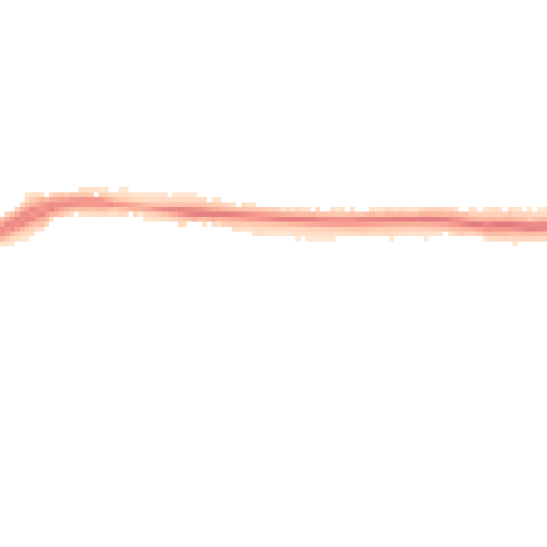 Night-time road noise heatmap for WA1 4AT