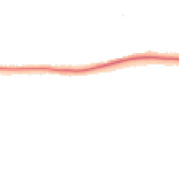 Night-time road noise heatmap for WA1 4HR