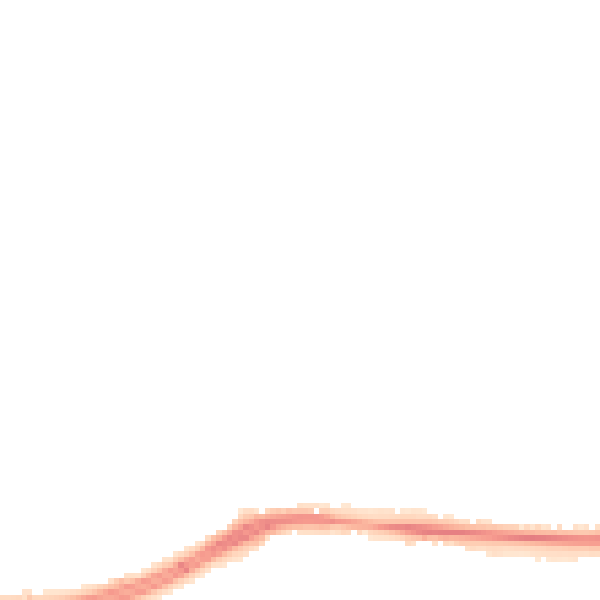 Night-time road noise heatmap for WA1 4LQ