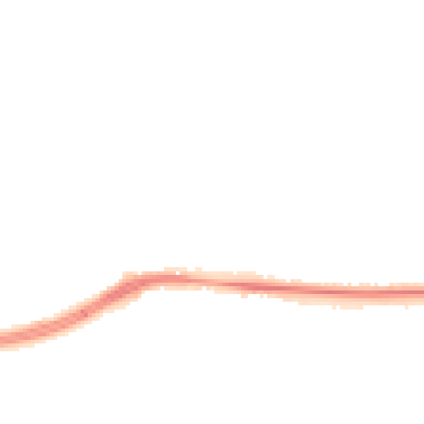 Night-time road noise heatmap for WA1 4NQ
