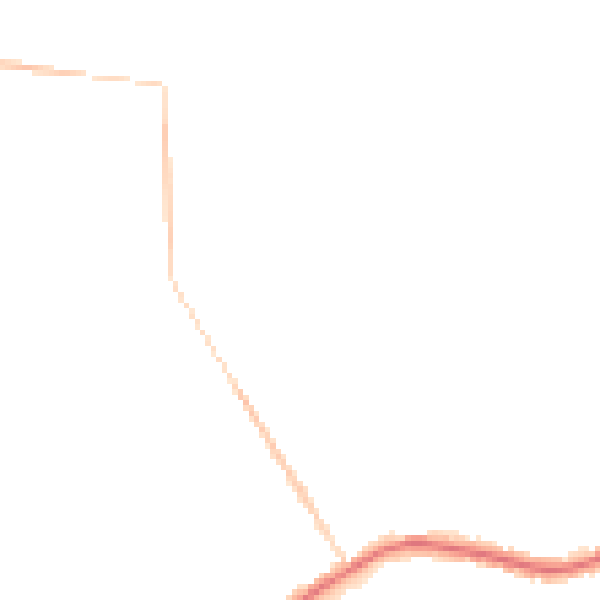 Night-time road noise heatmap for WA3 1BB