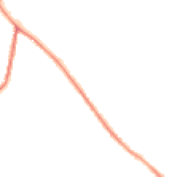 Night-time road noise heatmap for WA3 3ES