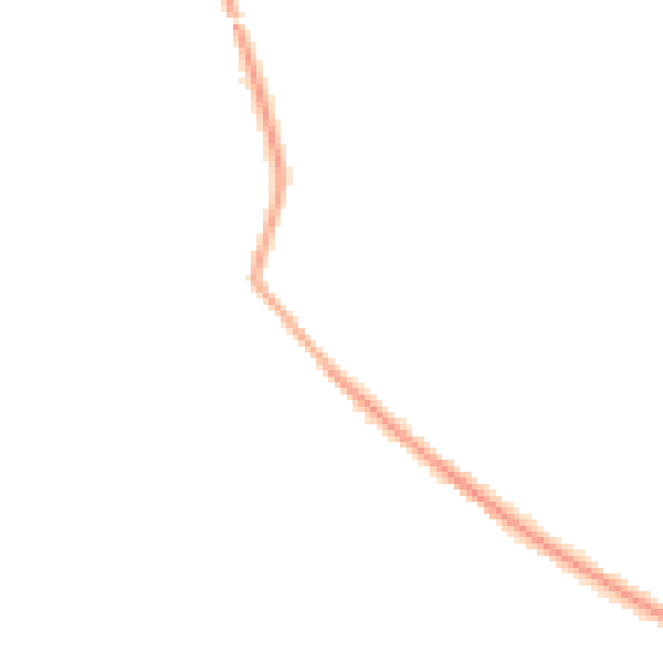 Night-time road noise heatmap for WA3 4HW