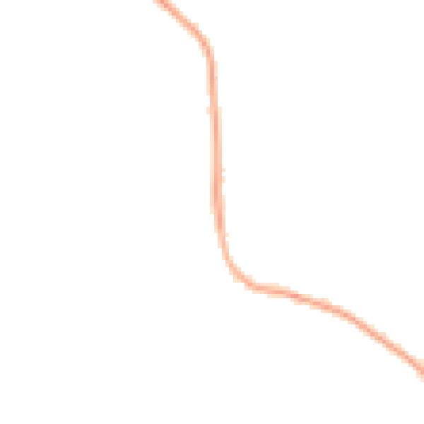 Night-time road noise heatmap for WA3 5AY