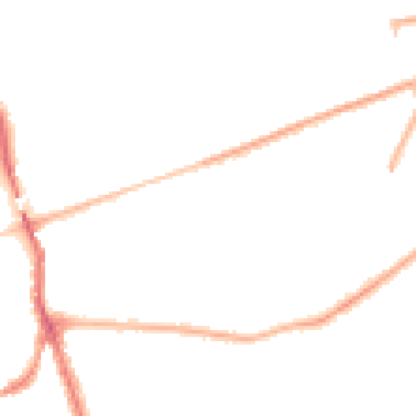 Night-time road noise heatmap for WA4 2XG