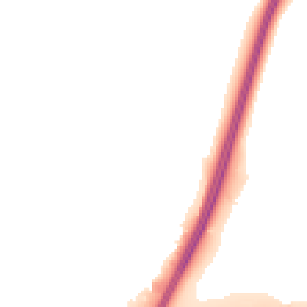 Night-time road noise heatmap for WA4 4GJ
