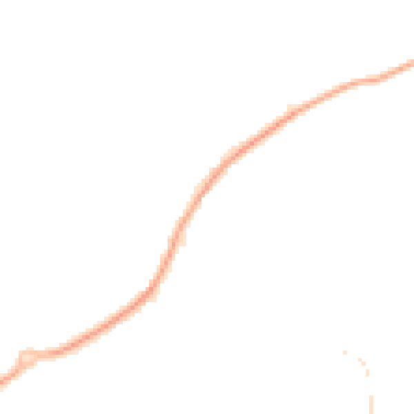 Night-time road noise heatmap for WA4 4TJ