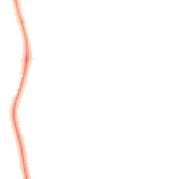 Night-time road noise heatmap for WA4 5JT