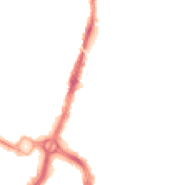 Night-time road noise heatmap for WD17 1AP