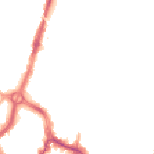 Night-time road noise heatmap for WD17 1BH