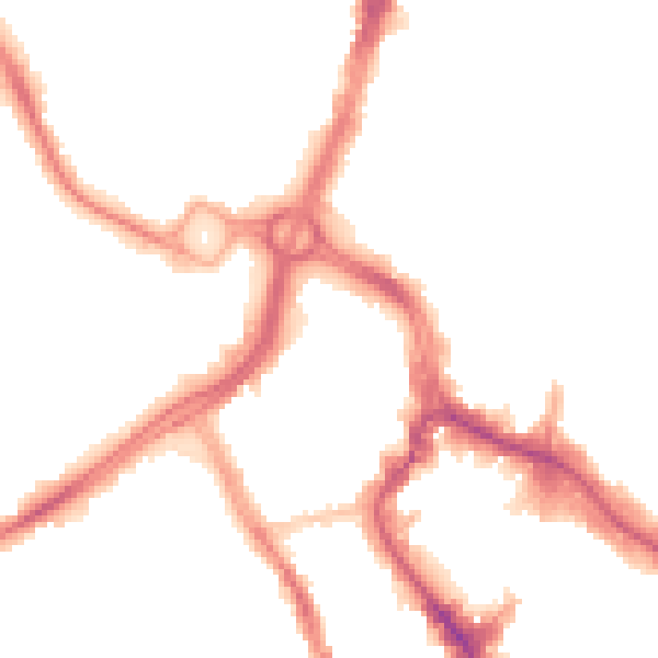 Night-time road noise heatmap for WD17 1BS