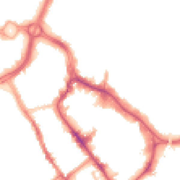 Night-time road noise heatmap for WD17 1JY
