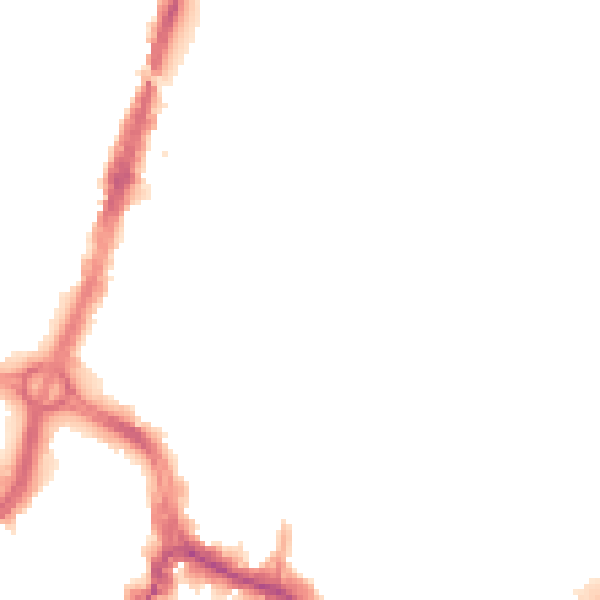 Night-time road noise heatmap for WD17 1PA