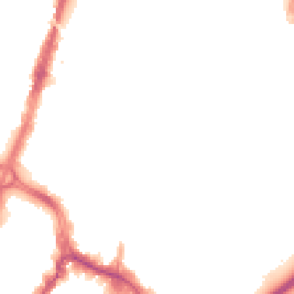 Night-time road noise heatmap for WD17 1PG