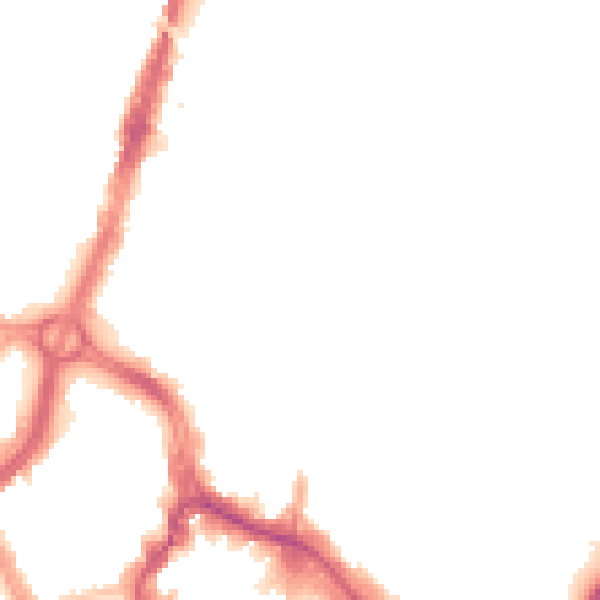 Night-time road noise heatmap for WD17 1PT