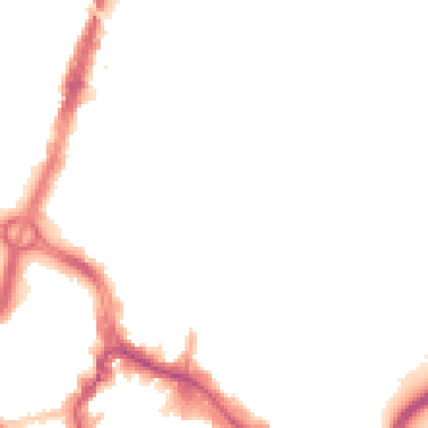 Night-time road noise heatmap for WD17 1PU