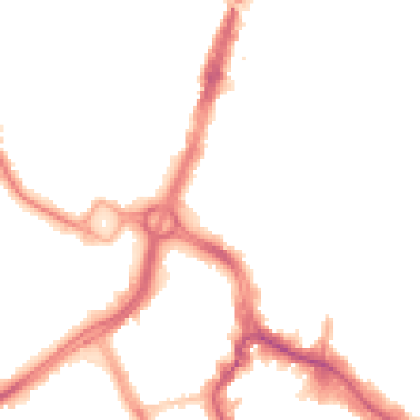 Night-time road noise heatmap for WD17 1QB