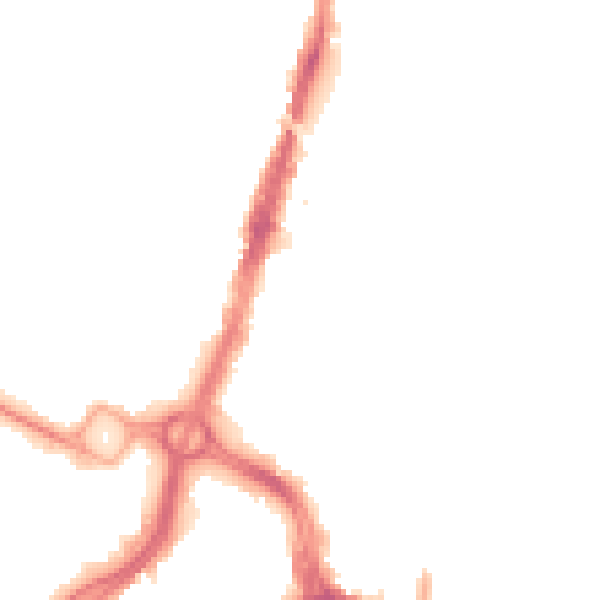 Night-time road noise heatmap for WD17 1QS