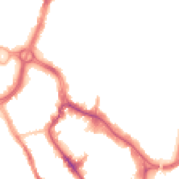 Night-time road noise heatmap for WD17 2AQ