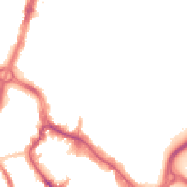 Night-time road noise heatmap for WD17 2QA