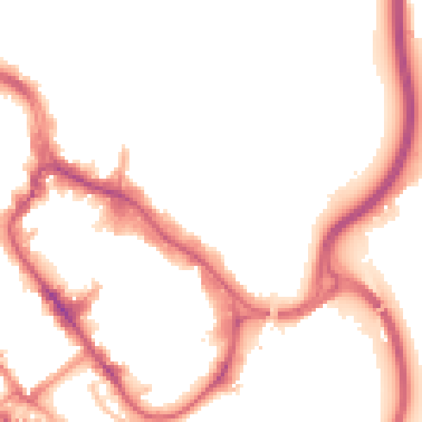 Night-time road noise heatmap for WD17 2QS