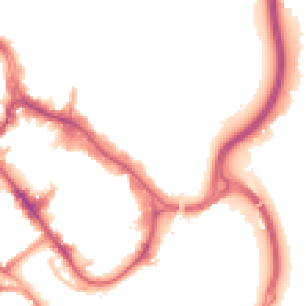Night-time road noise heatmap for WD17 2QU