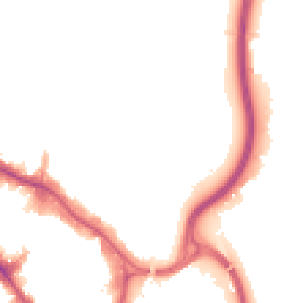 Night-time road noise heatmap for WD17 2RE