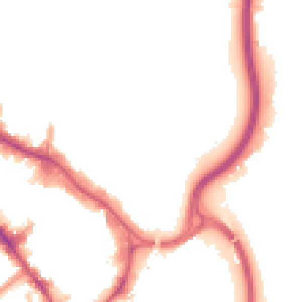 Night-time road noise heatmap for WD17 2RG