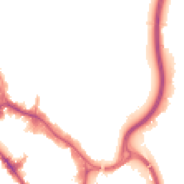 Night-time road noise heatmap for WD17 2RH