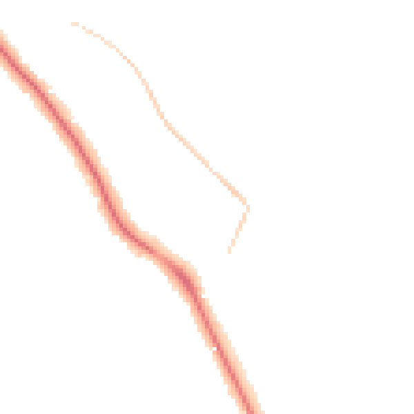Night-time road noise heatmap for WD17 4RU