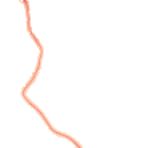 Night-time road noise heatmap for WD19 4AX