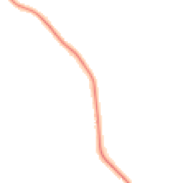 Night-time road noise heatmap for WD19 5AE