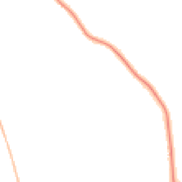Night-time road noise heatmap for WD19 5AG