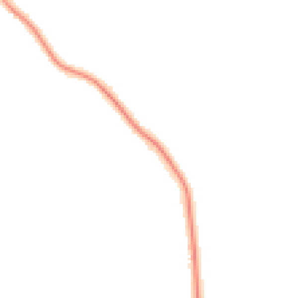 Night-time road noise heatmap for WD19 5AJ