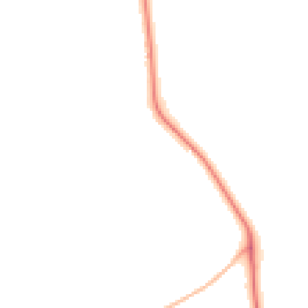 Night-time road noise heatmap for WD19 5BQ