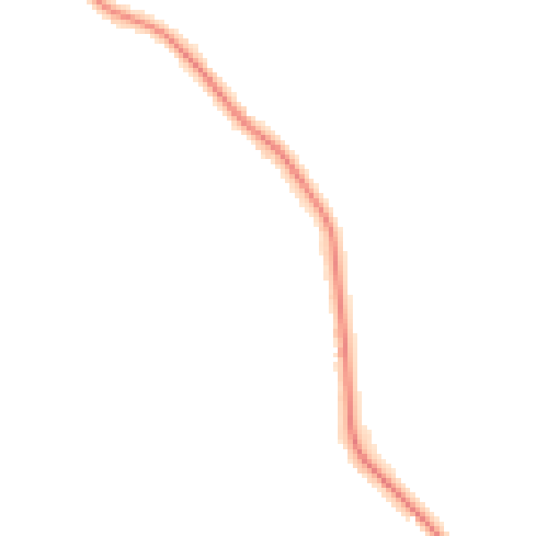 Night-time road noise heatmap for WD19 5DN