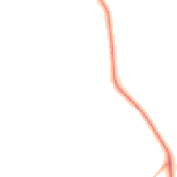Night-time road noise heatmap for WD19 5DY