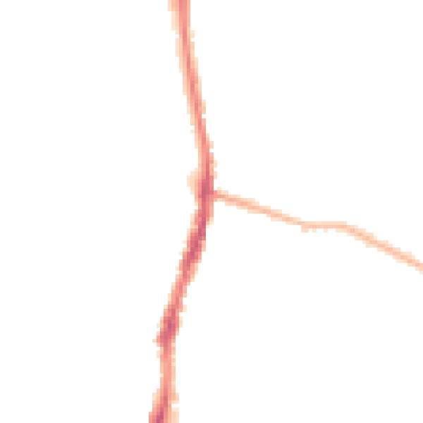 Night-time road noise heatmap for WD24 4AX