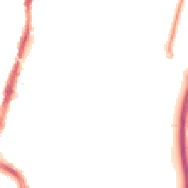 Night-time road noise heatmap for WD24 4BN
