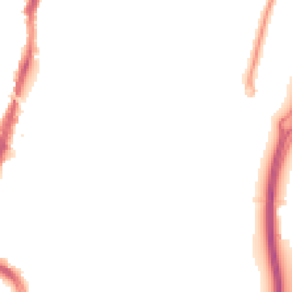 Night-time road noise heatmap for WD24 4BP