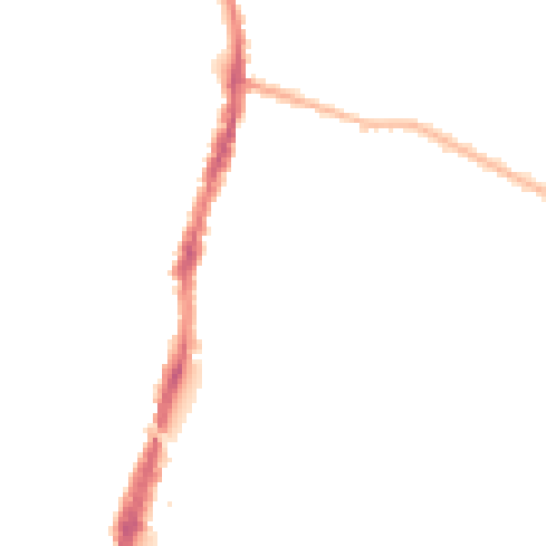 Night-time road noise heatmap for WD24 4DP