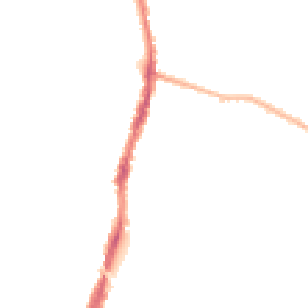 Night-time road noise heatmap for WD24 4DS